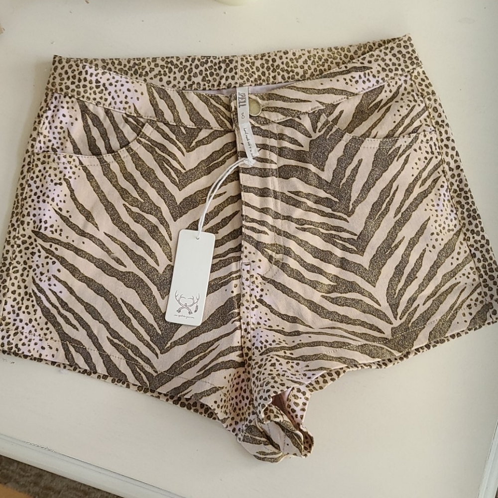Spell & The Gypsy Collective high waist shorts. New with tags.